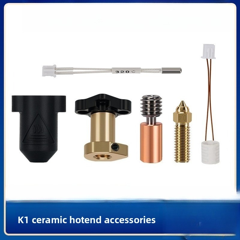 High Flow Ceramic Hotend - Accessoires d'impression 3D créatifs K1/max Tête