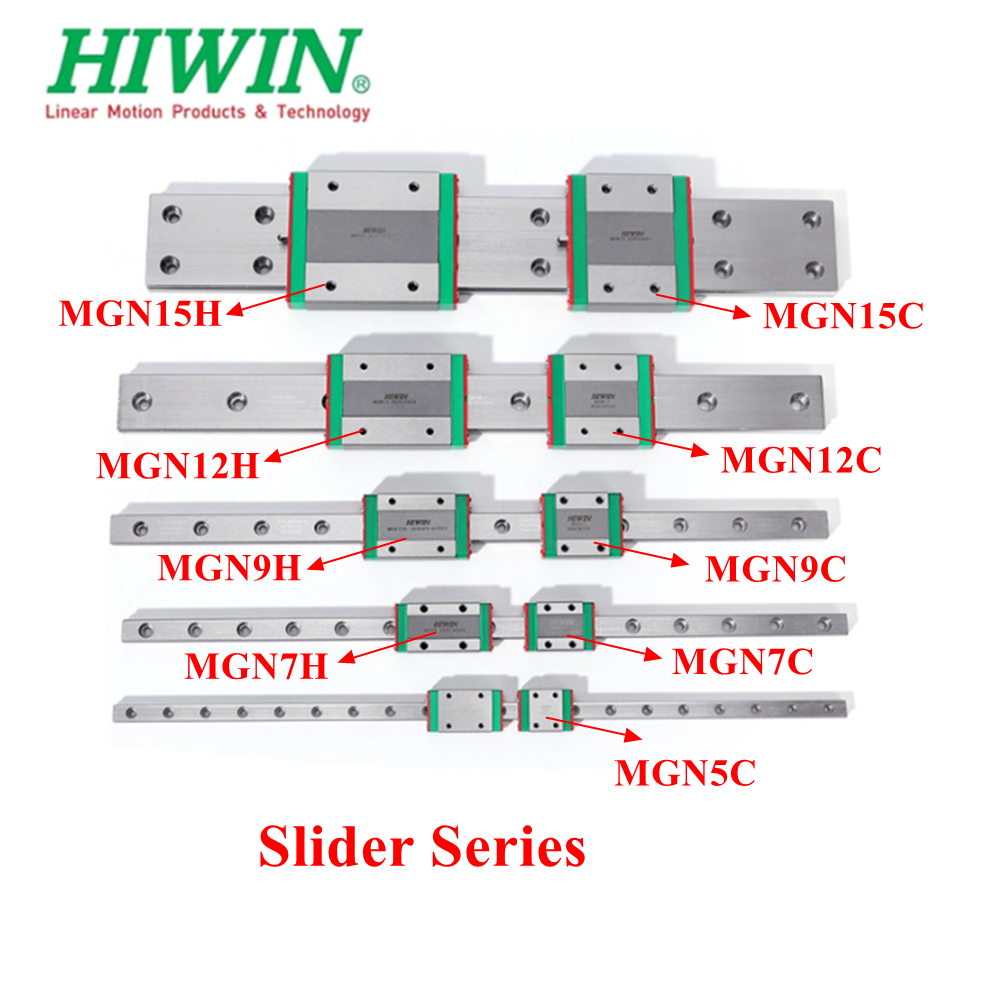 Linear Rail Mgn12H Set - HIWIN Original Bloc de glissière linéaire