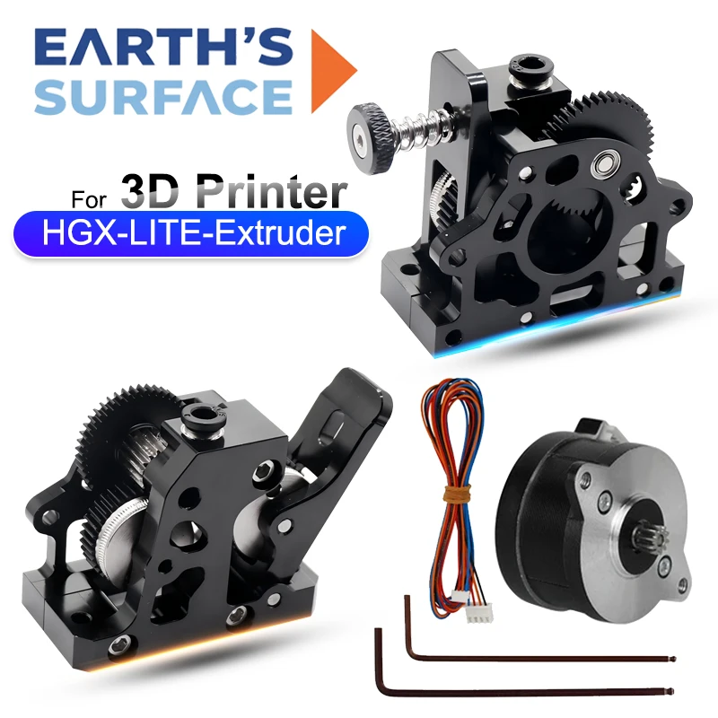 Direct Drive Dual Gear Extruder High Speed - Extrudeur à double engrenage en acier