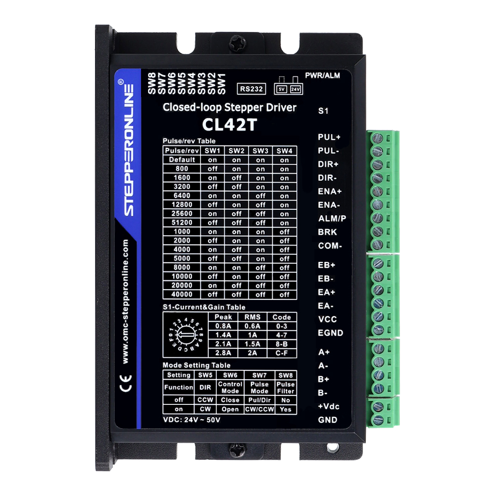 STEPPERONLINE TP Series Nema 1 - Closed Loop Stepper Motor Nema 17 avis et prix