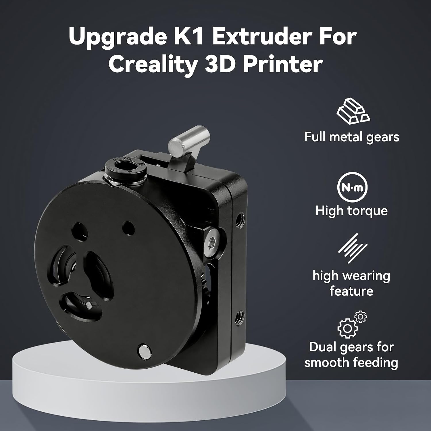Extrudeur K1/K1 Max/K1C/K1 SE, - Direct Drive Dual Gear Extruder High Speed avis et prix
